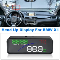 car hud head up display for bmw x1 e84 f48 2009 2021 auto accessories speed safe driving screen diy plug play obdobd2