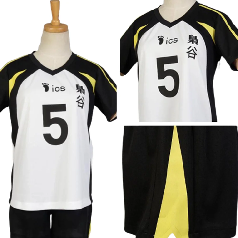 Комплект из футболки и шортов для косплея аниме комплект No.5 Akaashi Keiji No.4 Bokuto Koutarou |