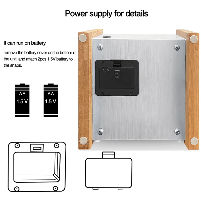 Двойные намотки для часов деревянное акриловое окно черное углеродное волокно