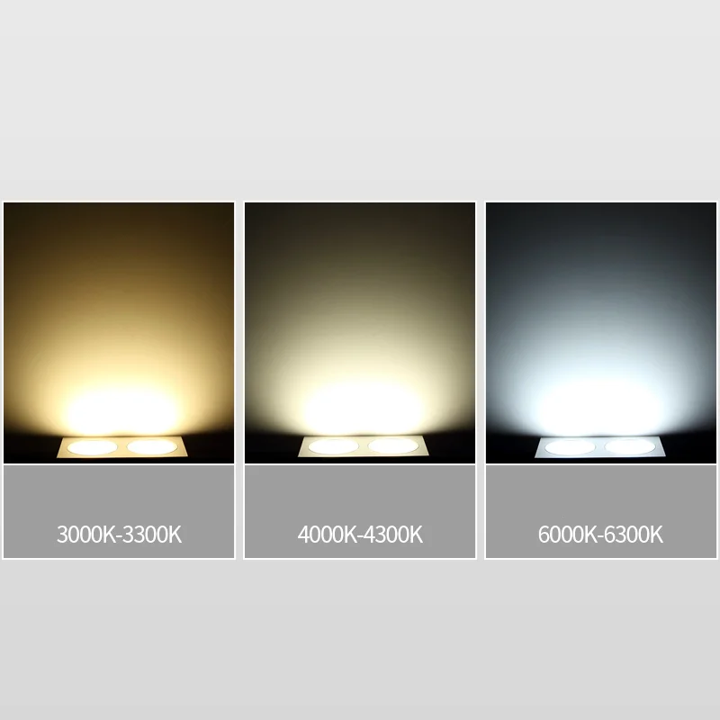 Lámpara LED de techo COB de 7W, 10W, 14W y 20W, foco LED de AC85-265V, iluminación interior