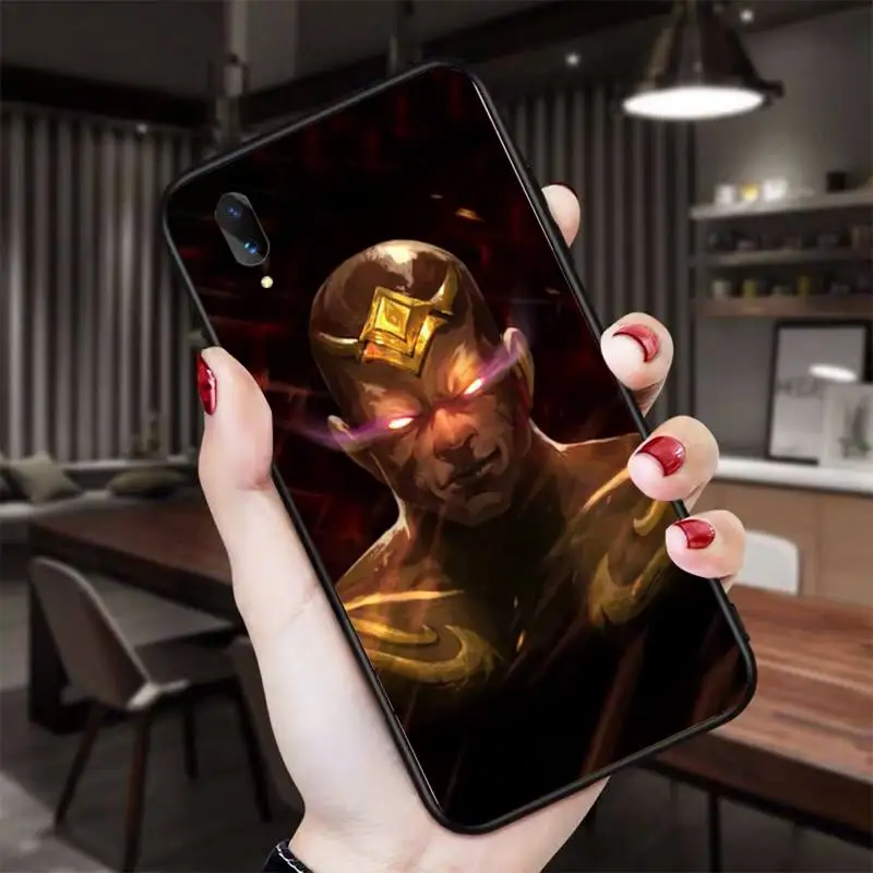 

CUTEWANAN League of Legends Zoe Soft black Phone Case For Vivo Y91c Y17 Y51 Y67 Y55 Y93 Y81S Y19 V17 vivos5