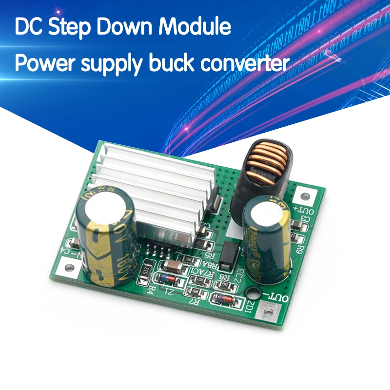 

DC Step Down Module Power Supply Buck Converter Non-isolated Stabilizer 9V 12V 24V 36V 48V 72V 84V 120V to 5V / 12V 3A