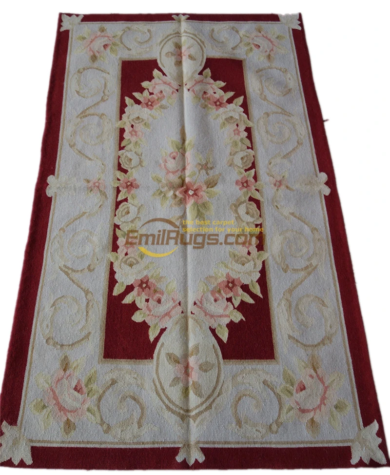 Xpa6007b FPASTEL антикварный светильник Цветной ковер Aubusson Французский потертый