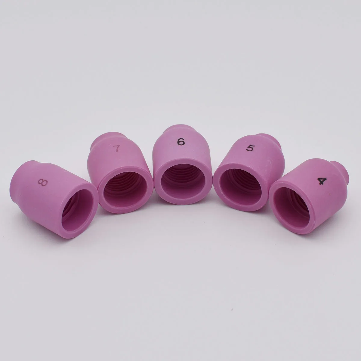 10 шт. TIG газовой линзы Керамика чашки 53N58 53N59 53N60 53N61 53N61S #4 #5 #6 #7 #8 для сварочный