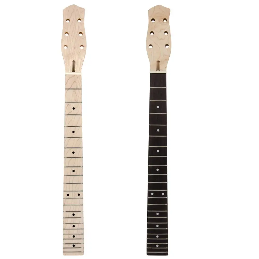 Kmise Electric Guitar Neck Maple from Canada 22 Frets HPL Fretboard Bolt On Guitar Parts&Accessories for Guitar DIY Project