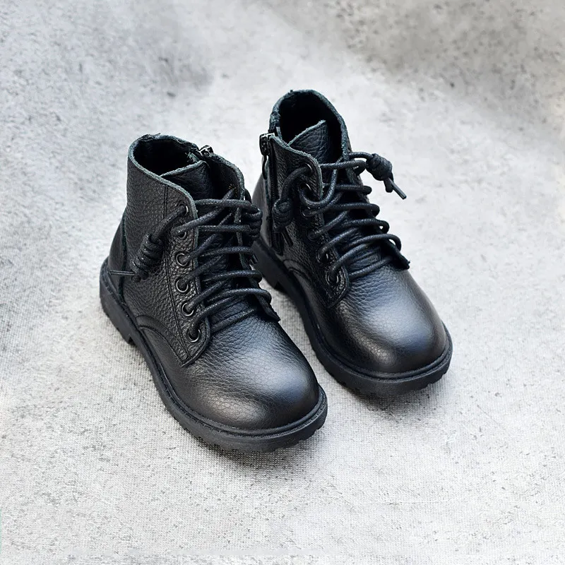 2020 кожаные теплые зимние ботинки Martin из первого слоя воловьей кожи с плюшевой