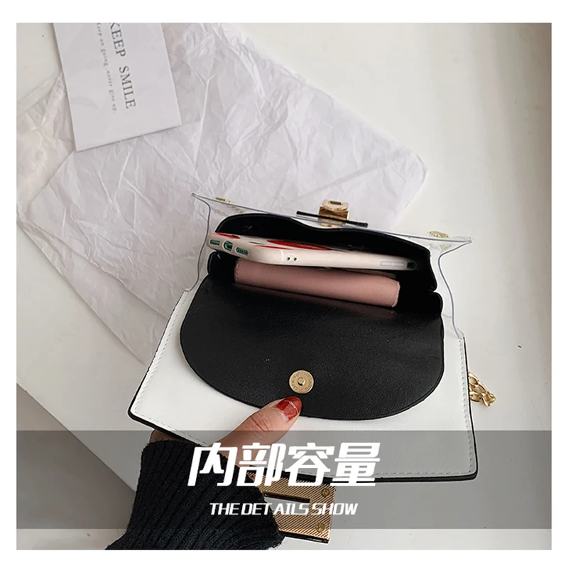 

Luxury Rivets Designer Mini Women Bag 2020 Chains Shoulder Strap Summer Crossbody Bags for Women Messenger Bag Sac a Main Black