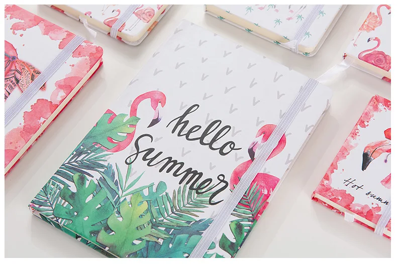 Модный блокнот Bullet Journal с Фламинго a5, креативный блокнот, канцелярский дневник, планировщик граффити Bujo