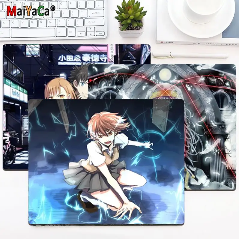 

MaiYaCa New game Toaru Majutsu no Index Silicone Pad to Mouse Game Smooth Writing Pad Desktops Mate gaming mouse pad