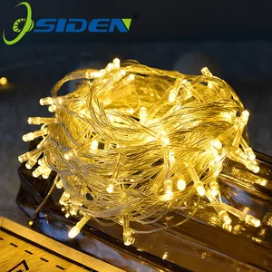 Рождественская гирлянда, 5 м, 10 м, 20 м, 50 м, 4 вида цветов М, 8 режимов, 220 В110 В переменного тока, праздничное освещение для украшения свадебной вечеринки, гирлянда