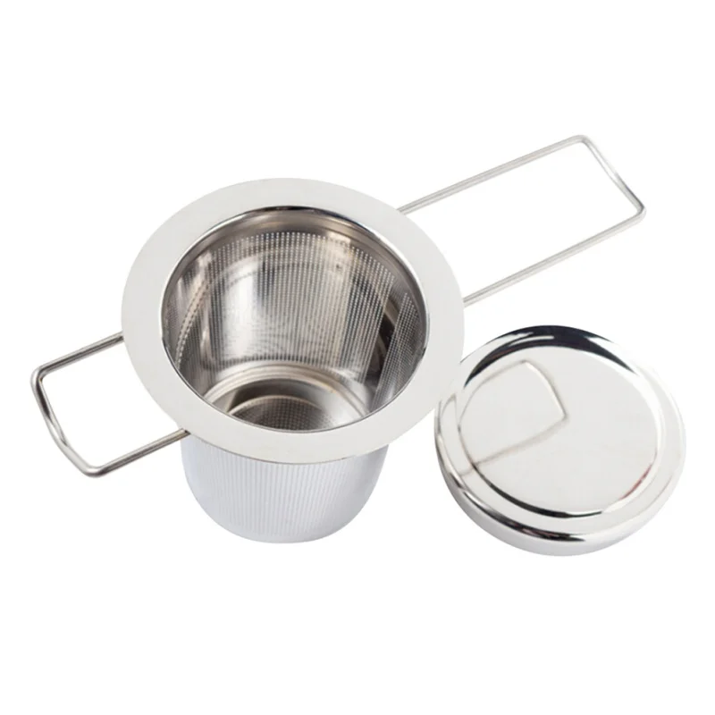 

304 Stainless Steel Reusable Mesh Filter Creative Tea Strainer Leaf Teapot Home Kitchen Tea Infusers Accessories
