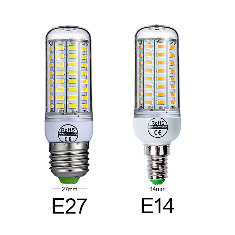 Светодиодная лампочка E27 6 шт./лот светодиодные лампочки 220 В E14 светодиодная лампа
