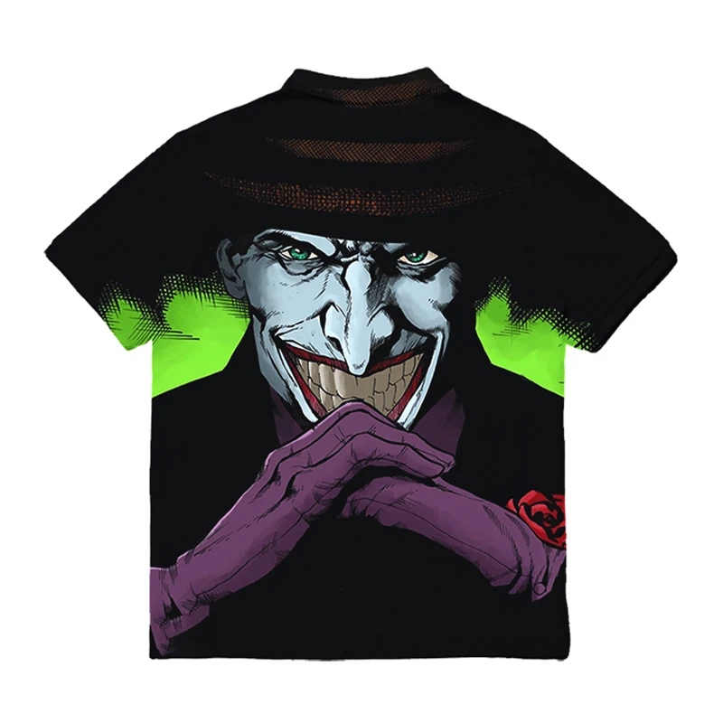 IFPD EU/US размер клоун 3D печать рубашка мужская джокер лицо Мужская 3d Америка