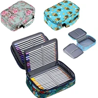 72 holes pencil case big for girls boys back to school pencilcase cute kawaii penal pen box stationery large handle storage bag