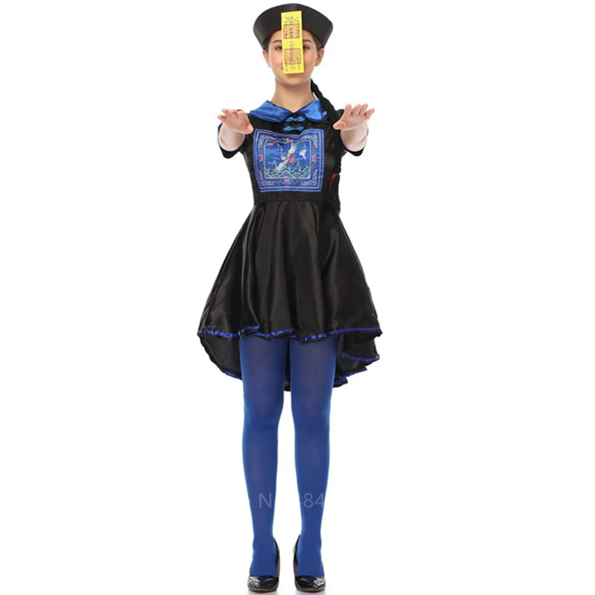 Традиционный костюм вампира с призраками китайского производства страшный для