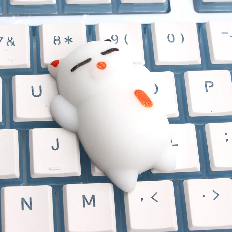 

Kawaii Mini Cat Squishy Fidget Toys Funny Cute Anime Animal Cat Model Pinch Relief Stress Anxiety Antistress Fidget Toys Gift