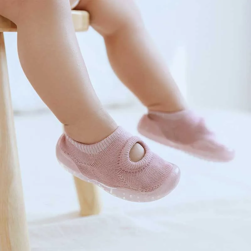 

Solid Color Kids Toddler Baby Anti-slip Kids Sock Shoes Boots Slipper Girls Socks Boys Red Grey Blue Yellow Soft Sole Sock