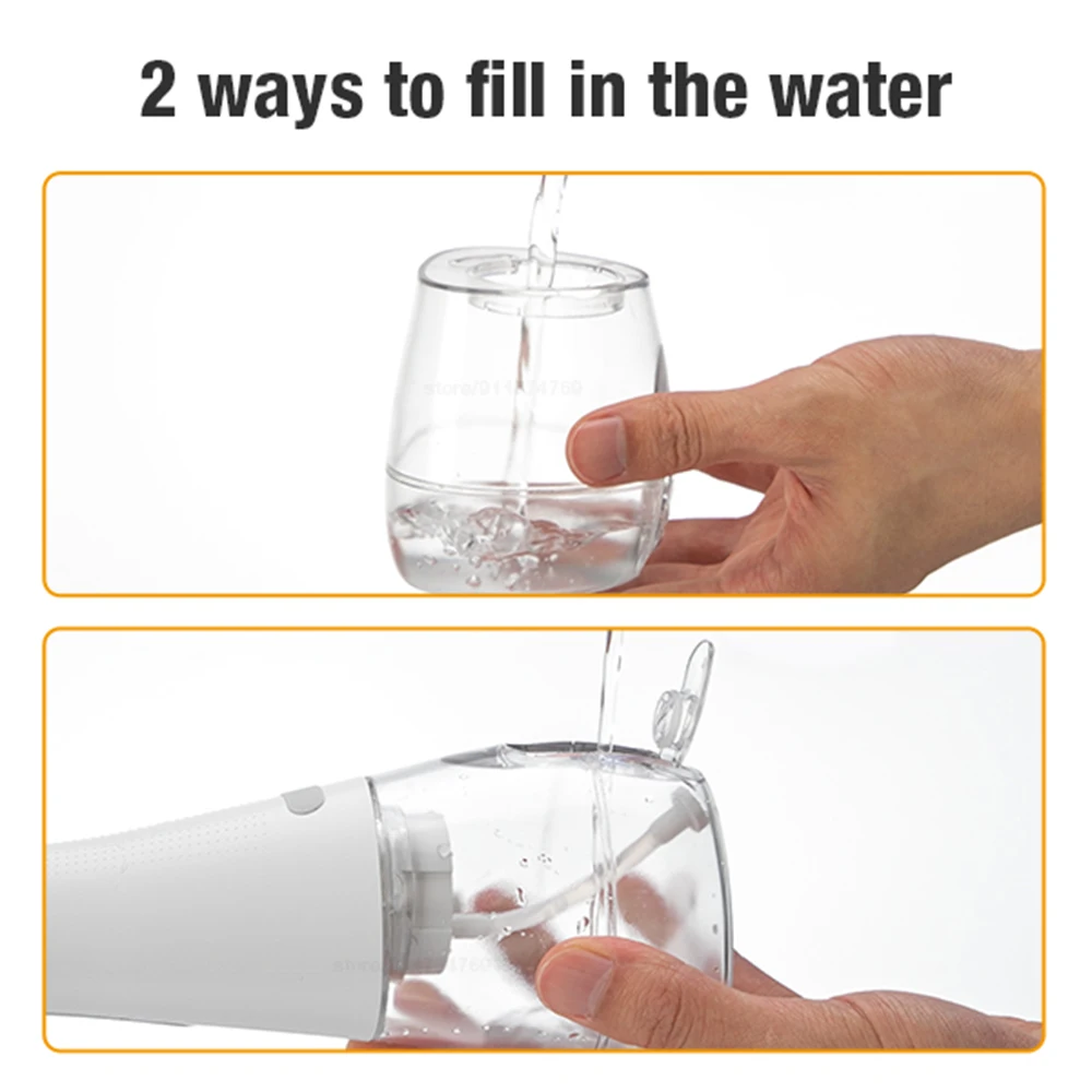 Ирригатор для полости рта Стоматологическая вода Jet зубы USB Перезаряжаемые