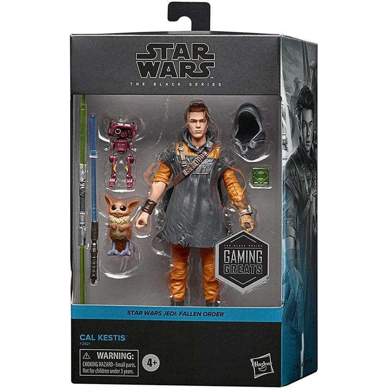 Оригинальные Hasbro Звездные войны черная серия Cal Kestis Gaming Greats эксклюзивные Фигурки