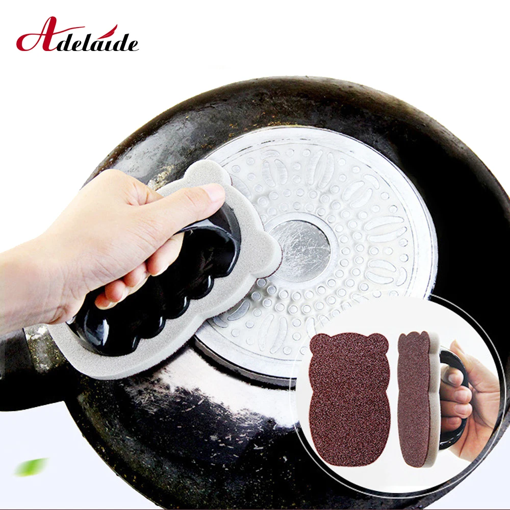 Наждачная сильная обеззараживающая губка щетка для Ванной Щетка плитки