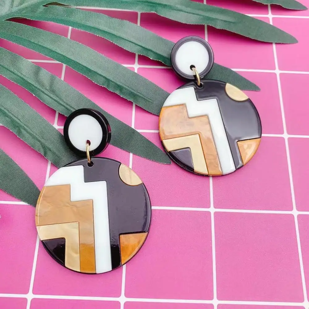 Золотые серьги модные ювелирные изделия свадебные вечерние подарки Женские