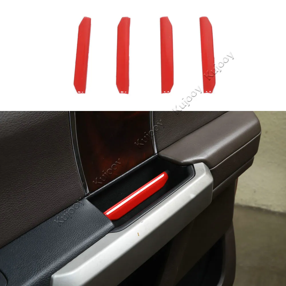 

ABS Car Inner Door Handle Cover Decor Sticker Trim for Ford F150 2015+ Car Styling Accessories