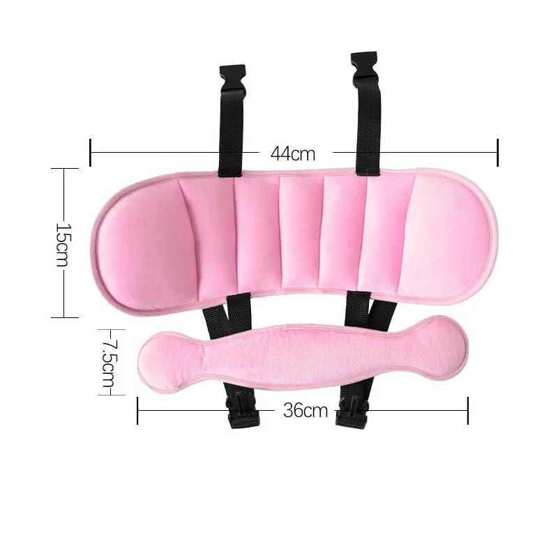 Cintur&oacute;n de fijaci&oacute;n de la cabeza del asiento del coche para ni&ntilde;os, ayuda para el sue&ntilde;o de la cabeza del beb&eacute;, Protector de la cabeza del beb&eacute; para dormir de forma saludable-5