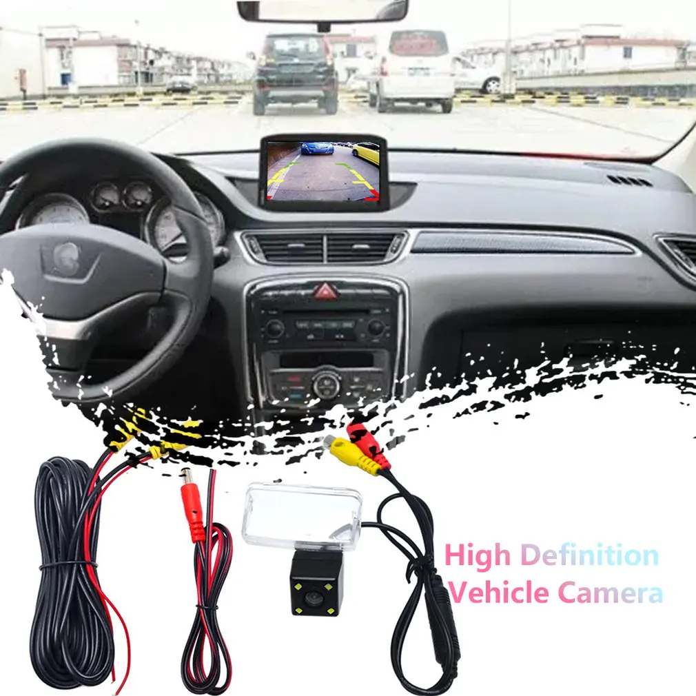 Универсальная камера HD Водонепроницаемая заднего вида Автомобильные аксессуары