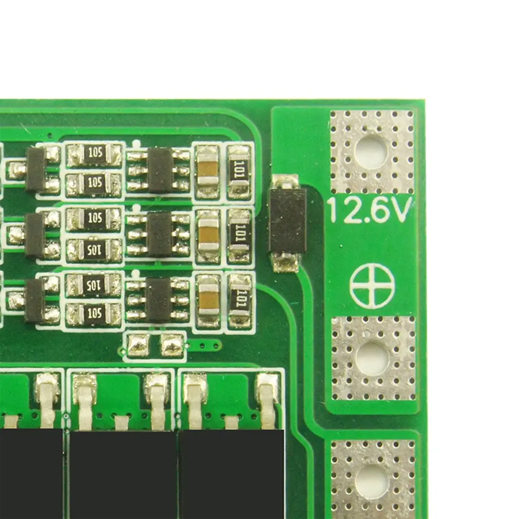 3 серии 40A литий-ионный аккумулятор 18650 зарядное устройство PCB плата защиты BMS с