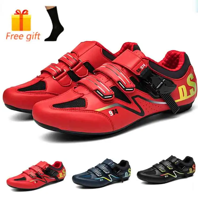 

Professional Self-Locking MTB Cycling Shoes Men Women Road Bike Sneakers Racing Outdoor Nonslip Bicycle Shoes zapato de ciclismo