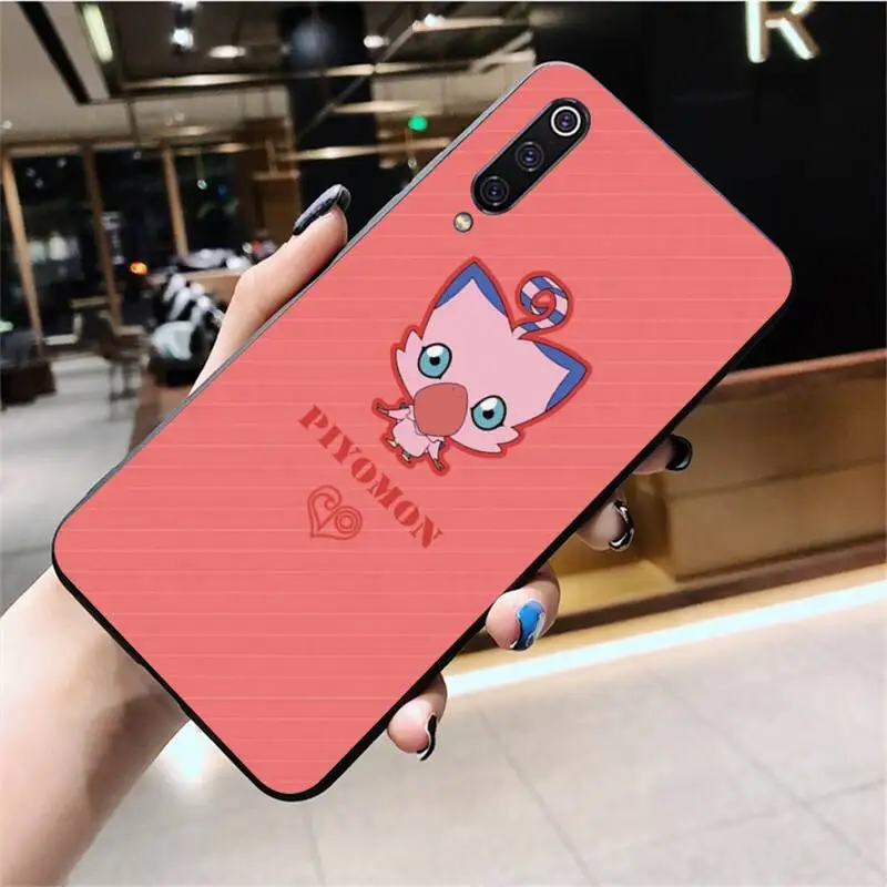 Милый черный мягкий чехол для телефона с японским аниме Digimon Капа Huawei Nova 6se 7 7pro 7se
