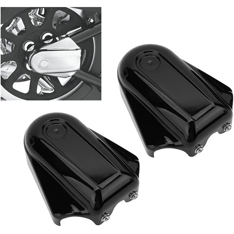 

Phantom Bar Shield Rear Axle Covers For Harley Softail Deluxe FLSTN FXSTB 2008-2017