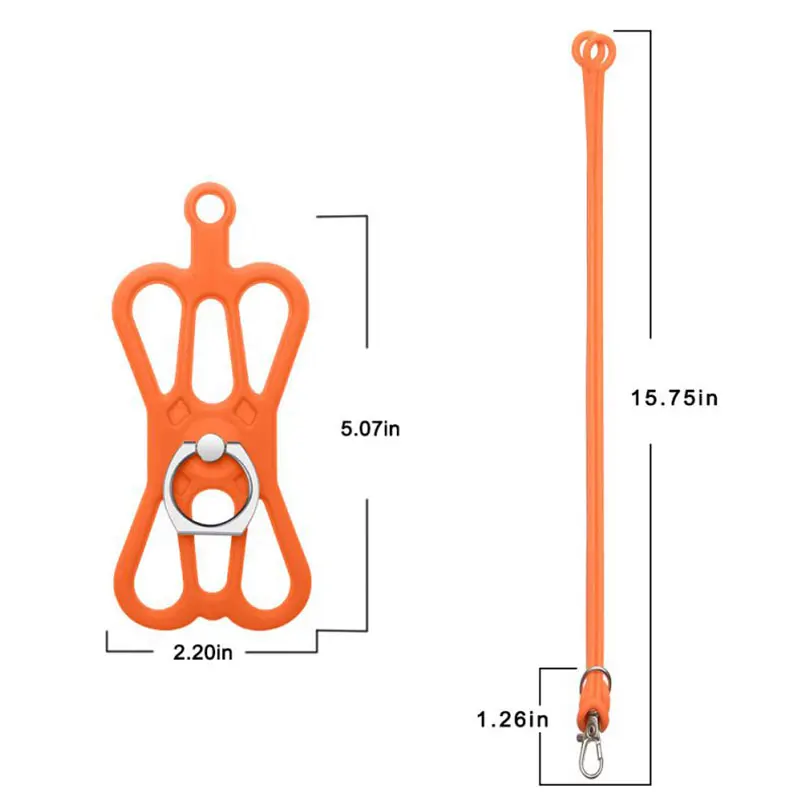 1 шт. силиконовый ремешок для телефона | Спорт и развлечения