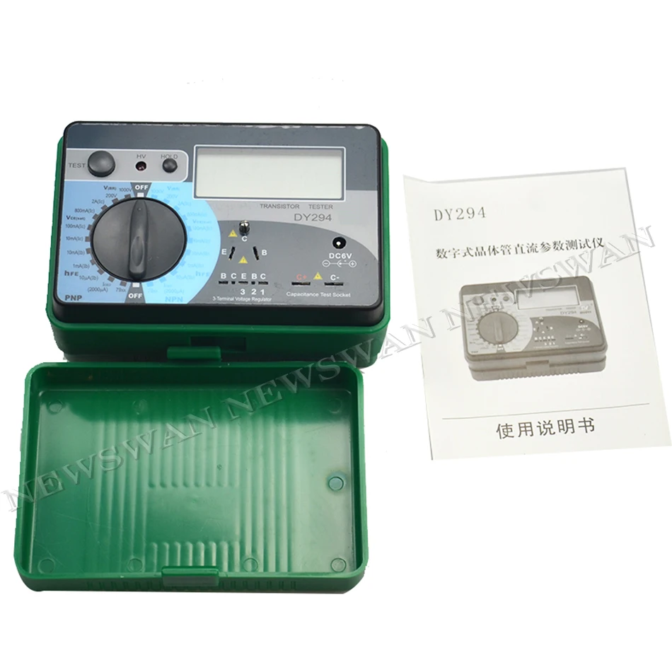 Цифровой тестер транзисторов DY294 прибор для измерения параметрической емкости SCR