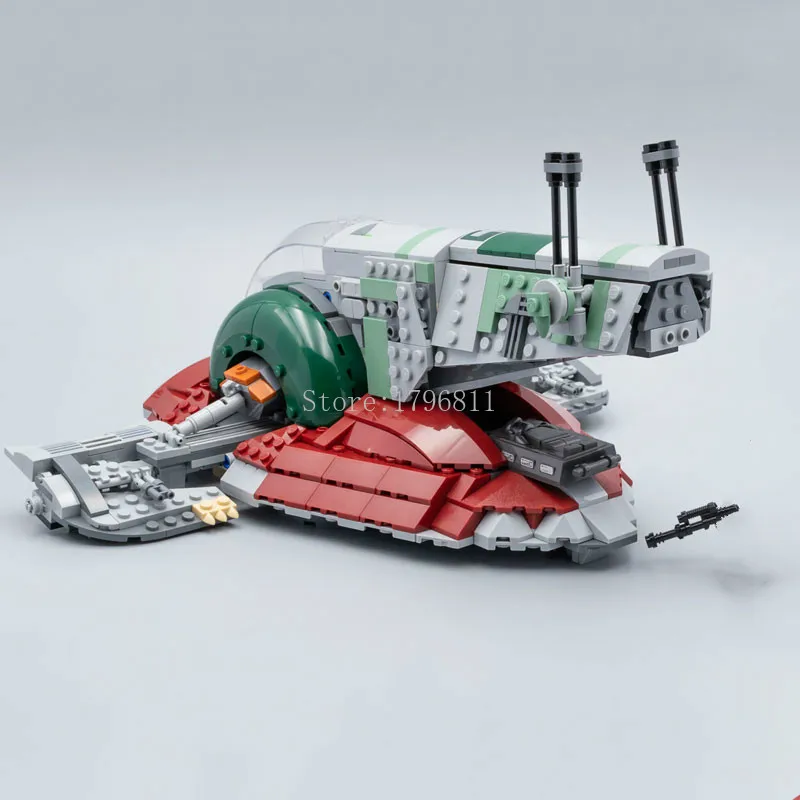 05037 настоящий UCS Slave I NO.1 мобильный 2067 шт строительные блоки кирпичи игрушки кино