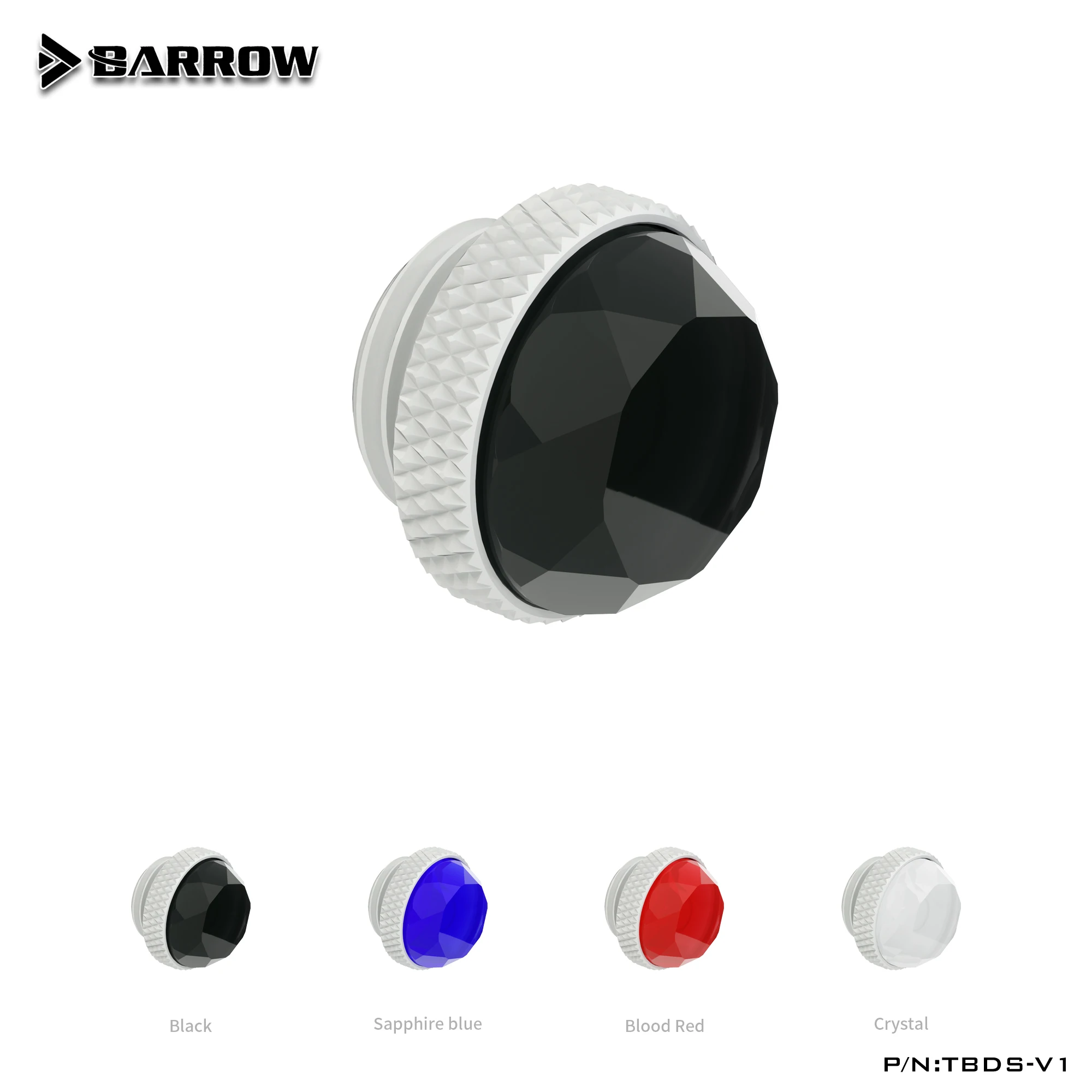 

Barrow TBDS-V1 g1/4, фитинг для водяного охлаждения, стопорный водяной охладитель для ПК, фитинги серии Gem, золотистые/Серебристые/белые