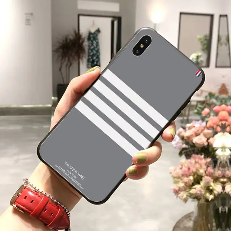 Модный черный чехол HTxian 0 TB trend из ТПУ для iPhone 11 pro XS MAX 8 7 6 6S Plus X 5 5S SE XR case2020 |