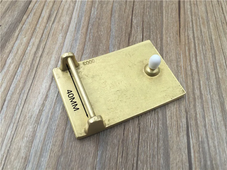 Meetee 40 мм ширина латунные пряжки пояса из чистой меди ремни головы для 38 39 мужской