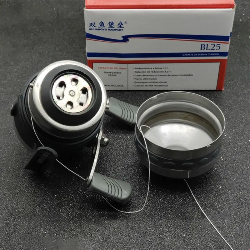 Рыболовная катушка для стрельбы по рогатке Дротика закрытое рыболовное колесо