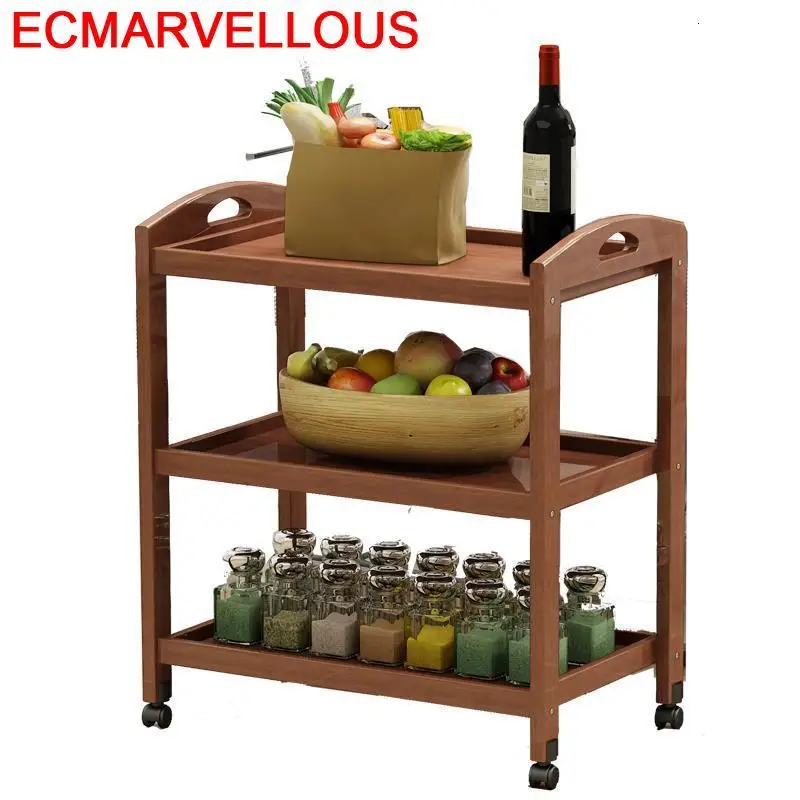 Полка органайзер с колесами для домашней кухни|Подставки хранения и стеллажи| |