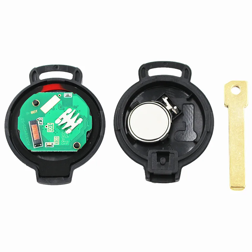 3 + 1/4 кнопок Φ 315 МГц id46 чип для Benz Smart Fortwo 2005 2015 FCC ID: KR55WK45144|buttons buttons|button 4button remote |