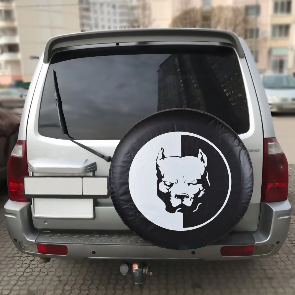 

Heavy-Duty PVC Leather Spare Wheel Tire Cover Case Pouch Protector Bag For Mercedes-Benz SUV G350 G350d G500 G65 G55 G63 RV