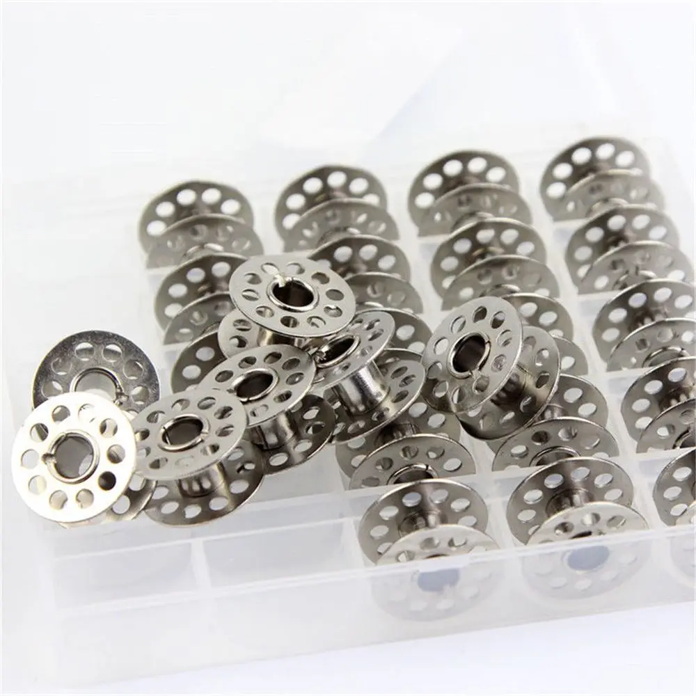 

High Quality 25Pc Metal Rotary Bobbins Spool Sewing Craft Tool for Sewing Machine Sewing Threads Empty Bobbins sewing Accessorio
