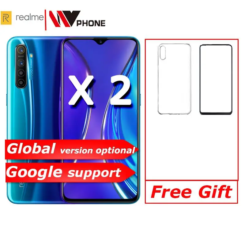 Realme X2 X 2 Мобильный телефон Snapdragon 730G 64MP камера 6,4 ''полный экран NFC OPPO мобильный телефон VOOC 30W быстрое зарядное устройство