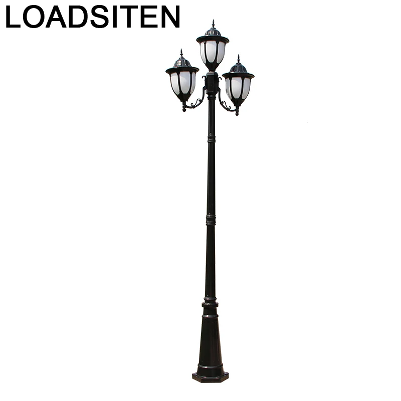 Лампа Jalan Tenaga Surya Tuinlamp квадратная Straatverlichting Bouwlamp Led Плаза Lampione светильник Exterieur