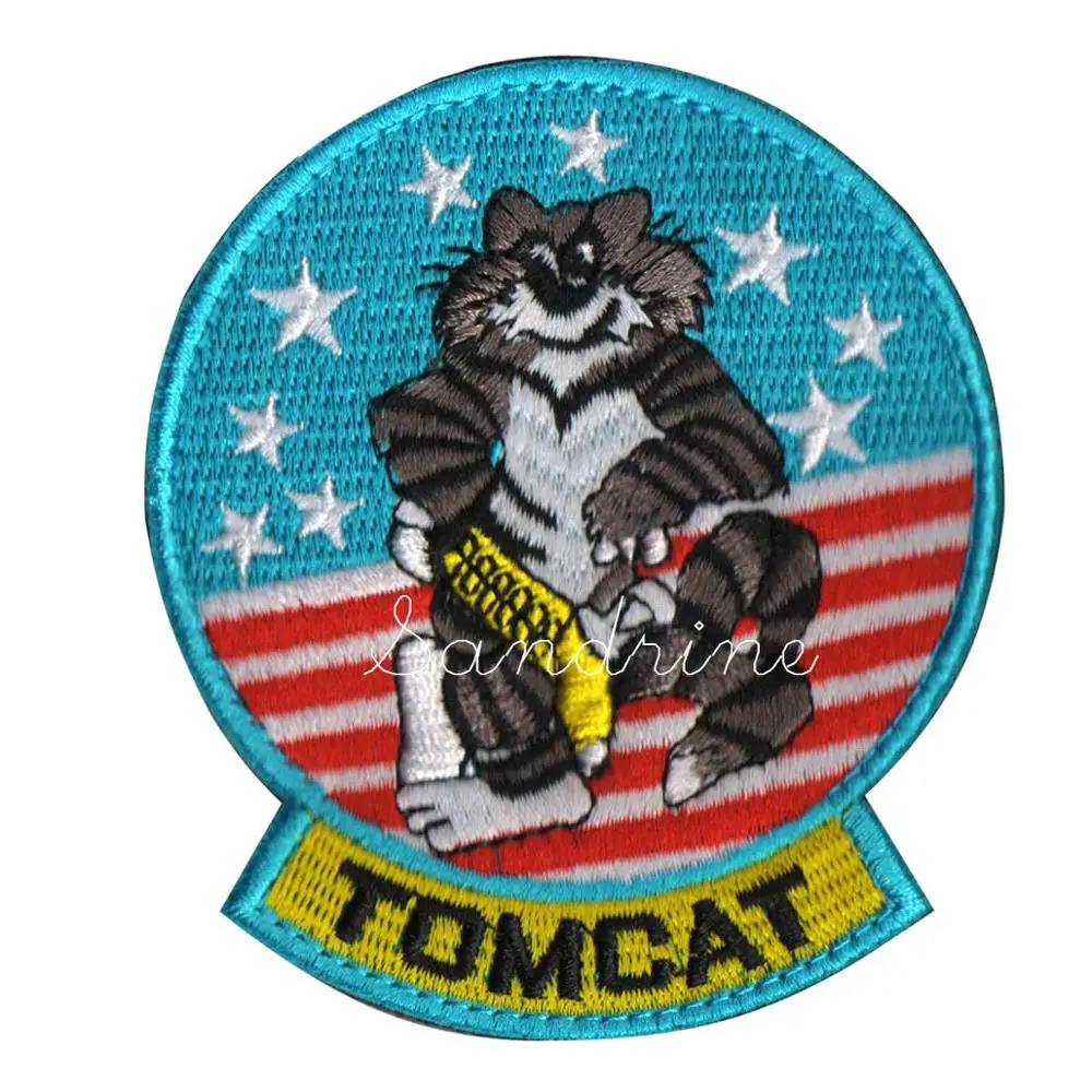 Топ пистолет Ranger embroidery тактический для поддержания боевого духа нашивки значки Боевая аппликация эмблем для одежды - Цвет: J