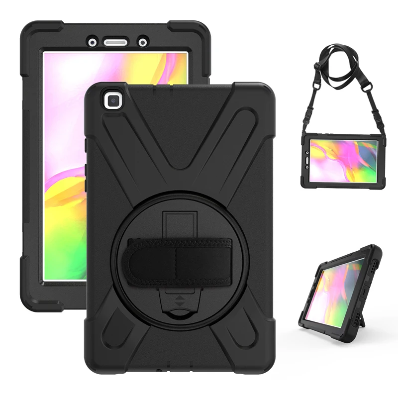 

For Samsung Galaxy Tab A 8.0" T290 T295 T380 T385 T387 P200 P205 T307Cases Kids Safe Armor Shockproof Stand Cover Case Fundas