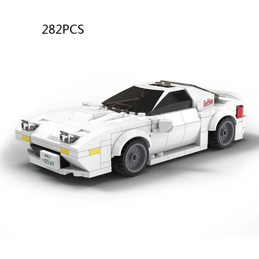 Масштаб 1:24 техника начальный D toyota TRUENO ae86 mazda RX7 SAVANNA FC3S строительный блок FD3S
