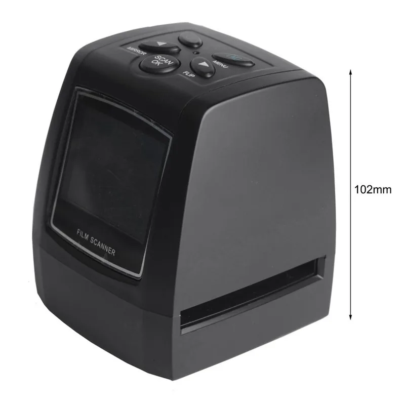 

Ultra High-Resolution Photo Scanner 35/135mm Slide Film Digital Scanner USB Film Converter 2.36 LCD screen Business Card Scanner