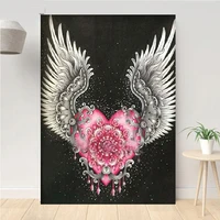 love heart jewel cross stitch room decoration diamond art painting fashion abstract arts and crafts kit for adults